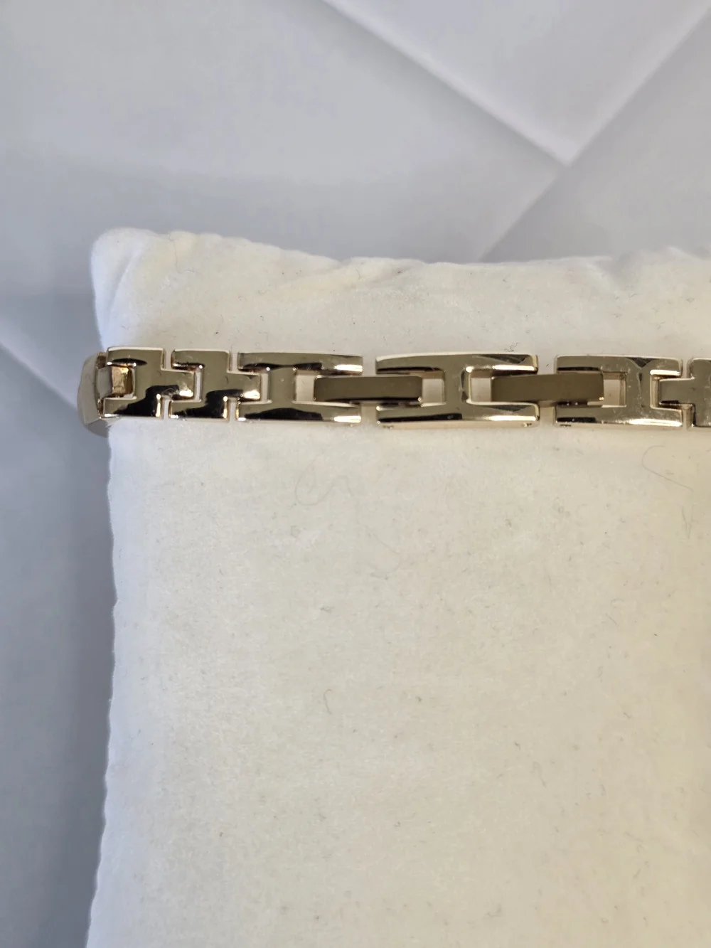 Anne Klein Gold and Black Slim Bangle Watch